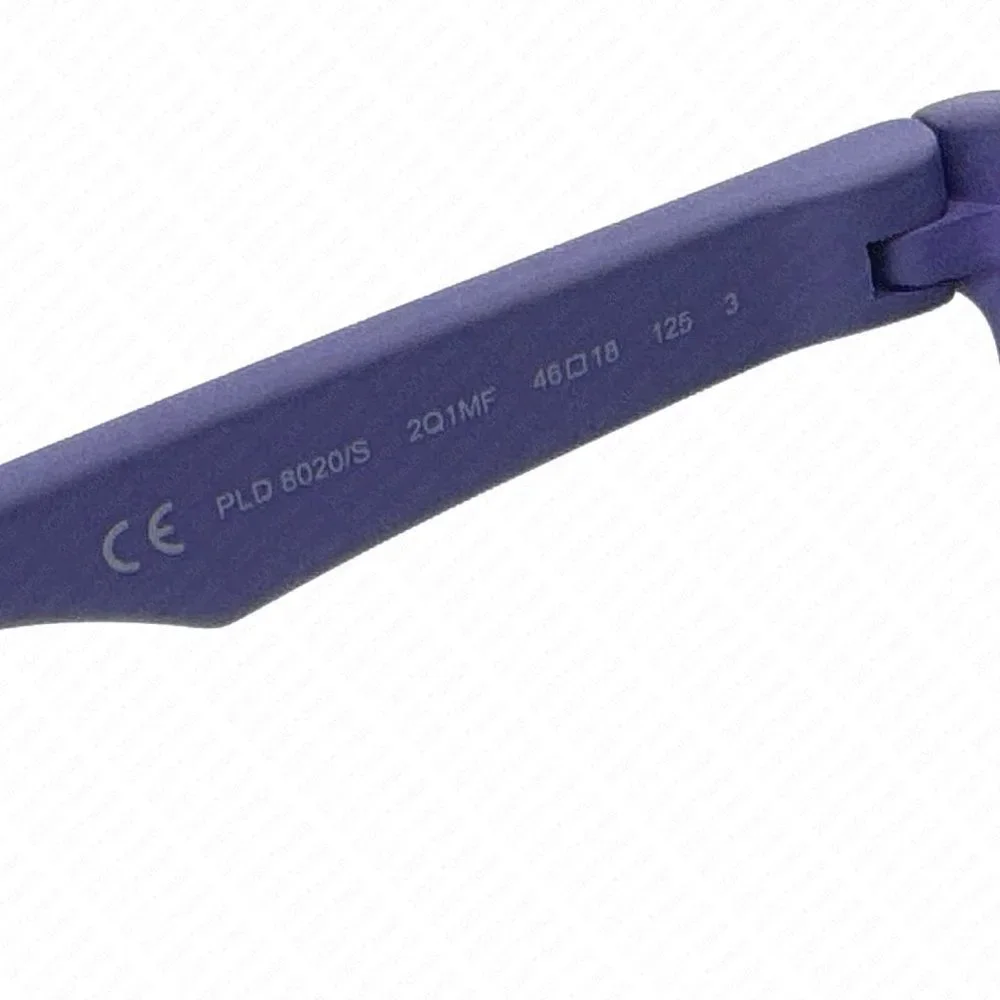 Polaroid Kids PLD8020/S 2Q1-MF 46mm Matte Violet Sunglasses